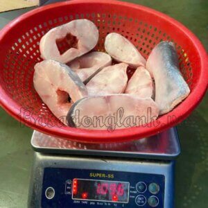 Cá basa đông lạnh size 5-7 khúc